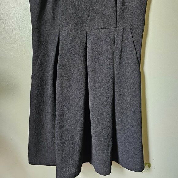 EUC SPEECHLESS BLACK CUT OUT HALTER NECK SKATER DRESS SIZE LARGE - Picture 3 of 14